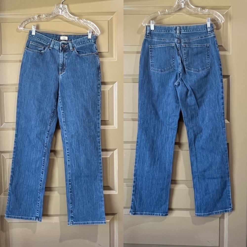 Vintage LL Bean Women’s High Waist Mom Denim Jeans Size 6 Regular Baggy